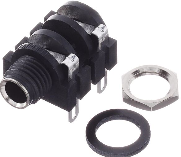 JACK MONO PARA PCB SOLDER