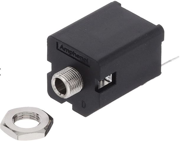 JACK 3.5 mm MONO MONTAJE VERTICAL