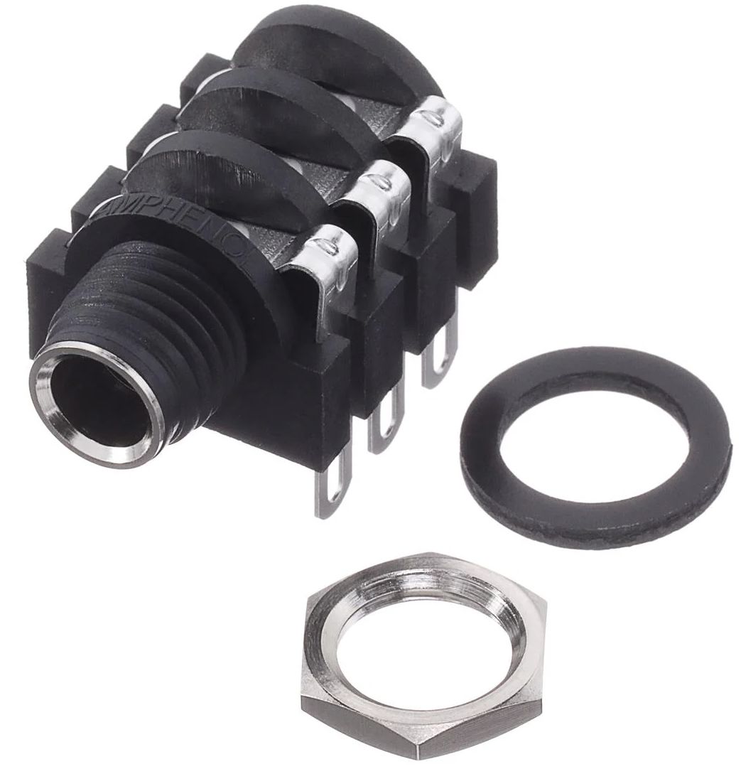 JACK STEREO PARA PCB SOLDER