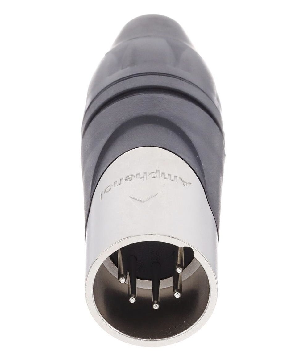 XLR 5 PINES MACHO VOLANTE AX SERIES