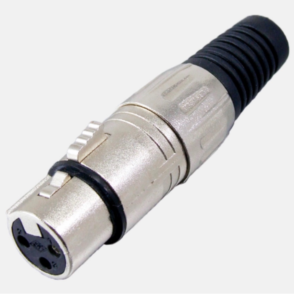 XLR 3 PINES HEMBRA VOLANTE NEUTRIK