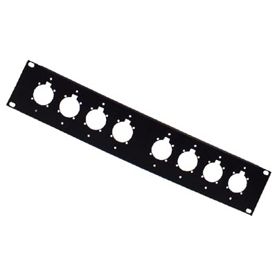 PANEL RACK 2U PARA 8 SPEAKON / EP