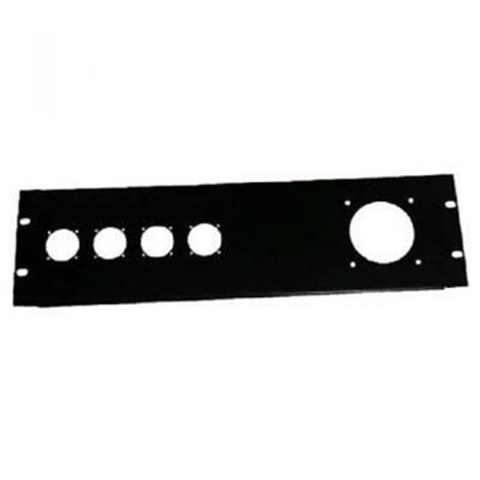 PANEL RACK 3U PARA 1 CONECTOR 32AM Y 4 SPEAKON
