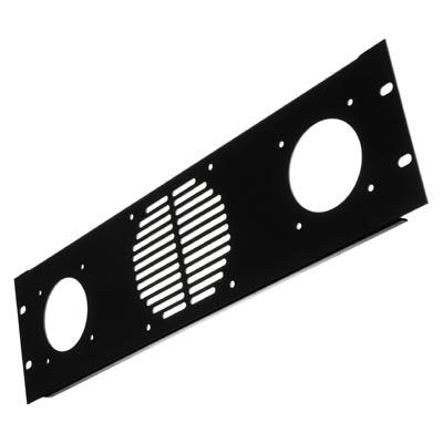PANEL RACK 3U PARA FIJAR UN VENTILADOR Y 32 A
